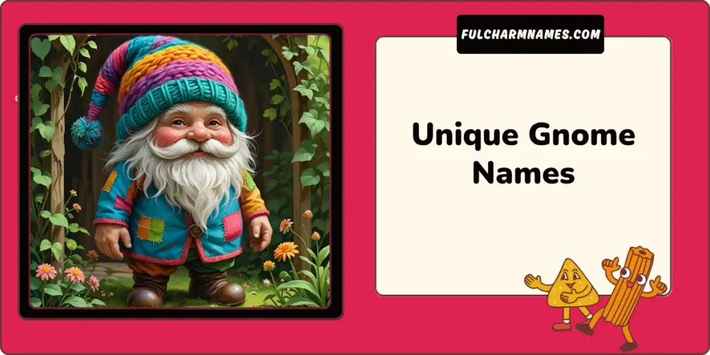 Enchanting Gnome Names For Fantasy, Fun & Laughs You'll Love 6 Unique Gnome Names