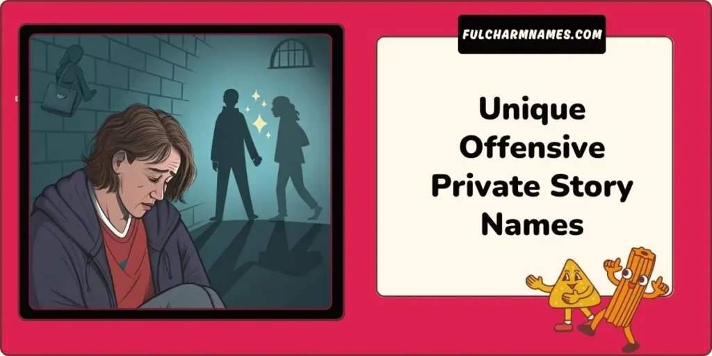Unique Offensive Private Story Names
