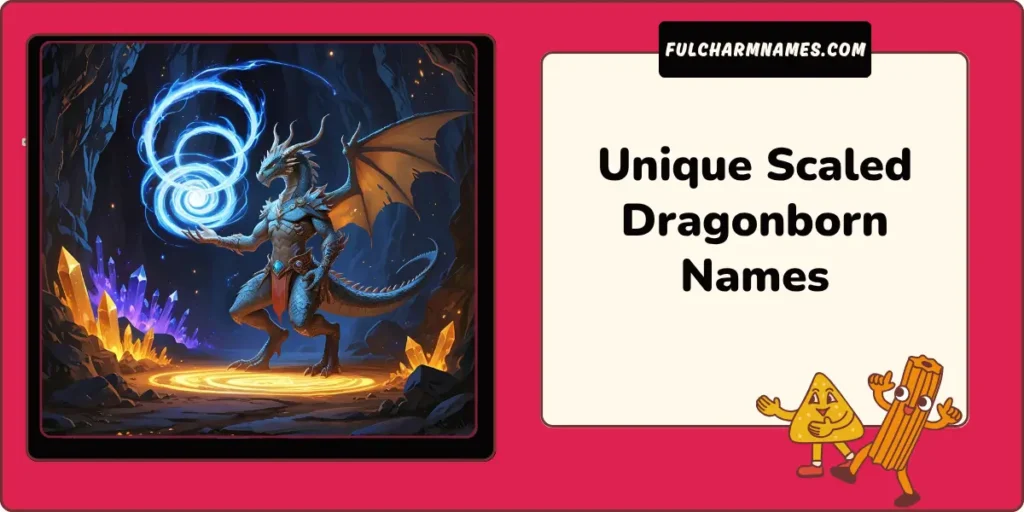 Unique Scaled Dragonborn Names