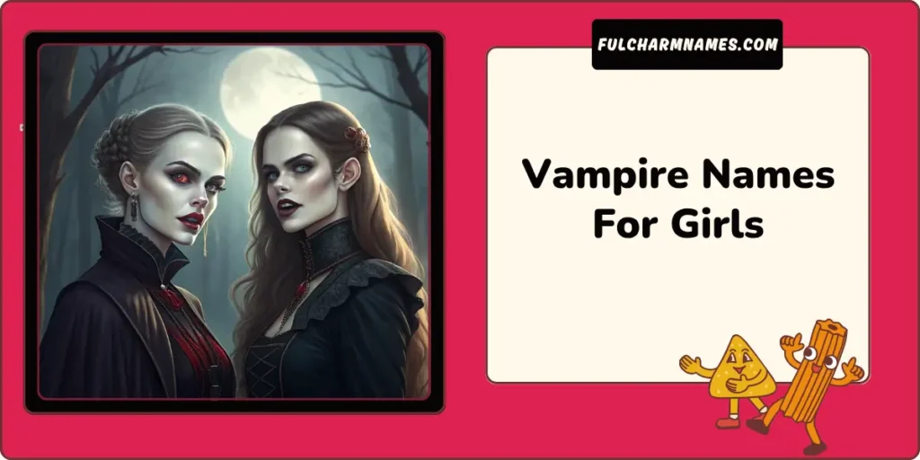 300+ Cute And Creative Vampire Names For Every Story Guide 6 Vampire Names For Girls