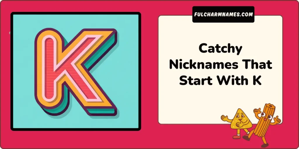 "Best Nicknames Starting With K – Cool, Fun & Unique Ideas" 16 Catchy Nicknames That Start With K