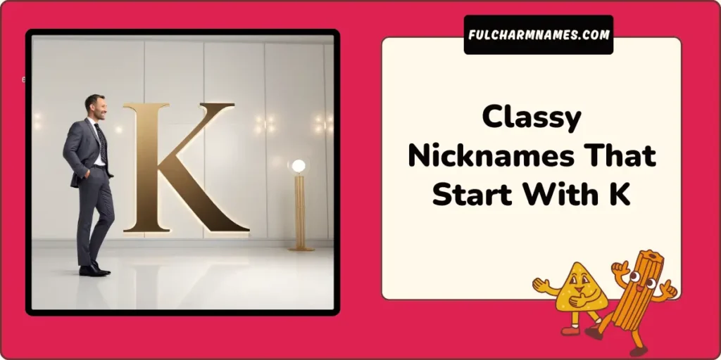 "Best Nicknames Starting With K – Cool, Fun & Unique Ideas" 15 Classy Nicknames That Start With K