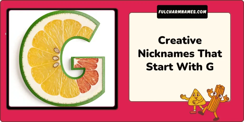 Cool Nicknames That Start With G You’ll Want To Steal Now 8 Creative Nicknames That Start With G
