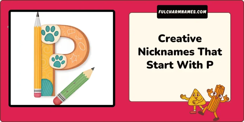 Passionate Nicknames That Start With P You Will Love 13 Creative Nicknames That Start With P