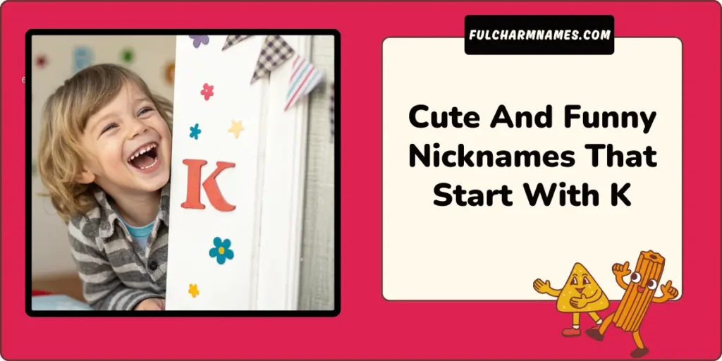 "Best Nicknames Starting With K – Cool, Fun & Unique Ideas" 21 Cute And Funny Nicknames That Start With K