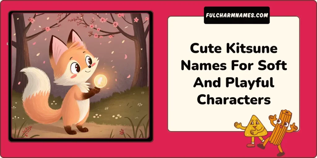 550+ Kitsune Names Soft Fierce Rare Dreamy Cool Ideas Today 3 Cute Kitsune Names For Soft And Playful Characters