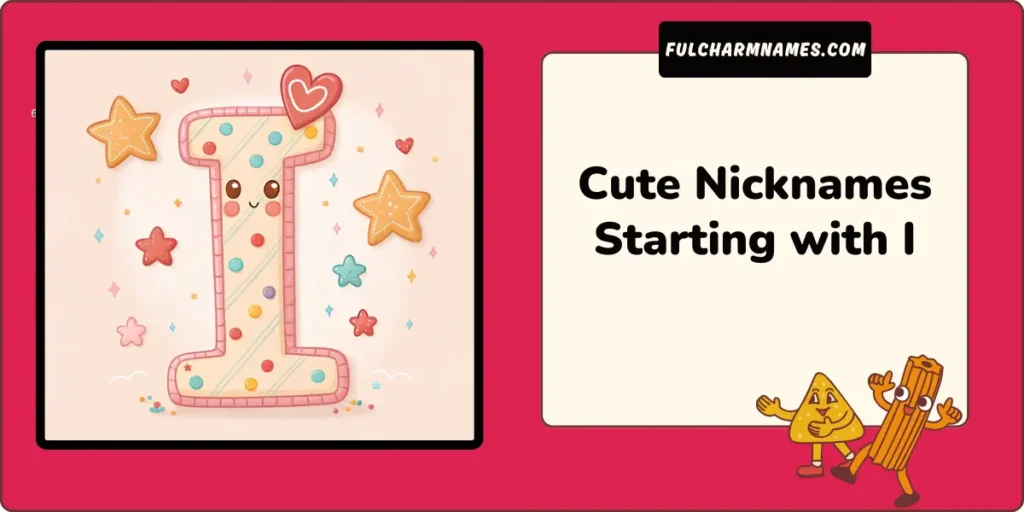 Cute Nicknames Starting with I