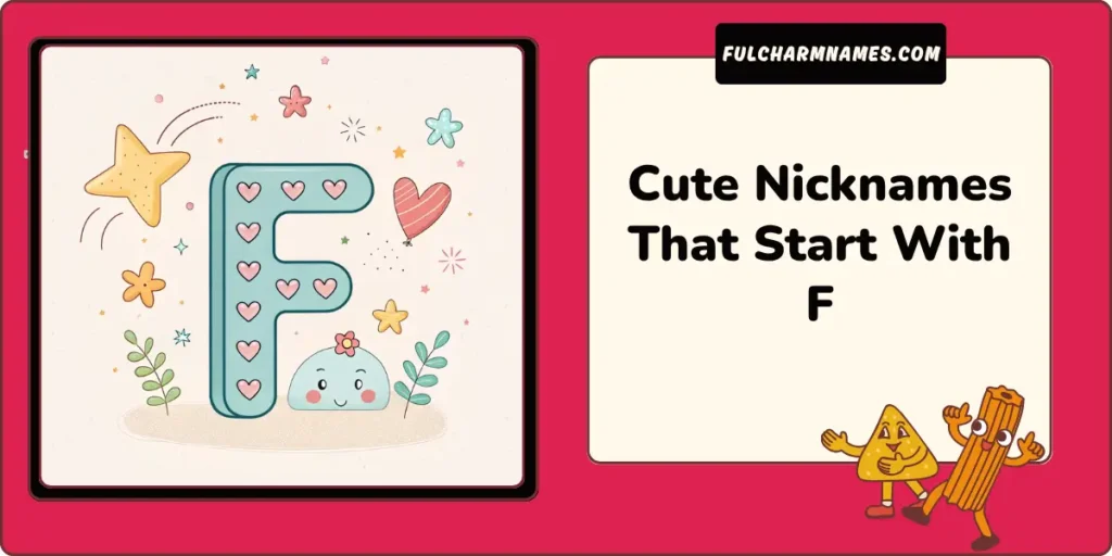 300+ Fresh F Nicknames That Reflect Personality And Style 7 Cute Nicknames That Start With F