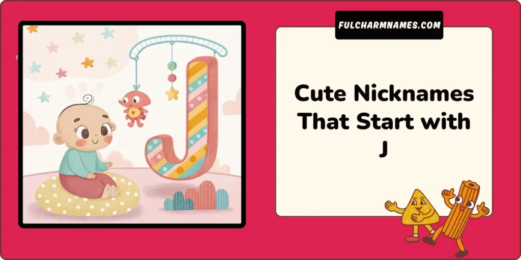 Cute Nicknames That Start with J
