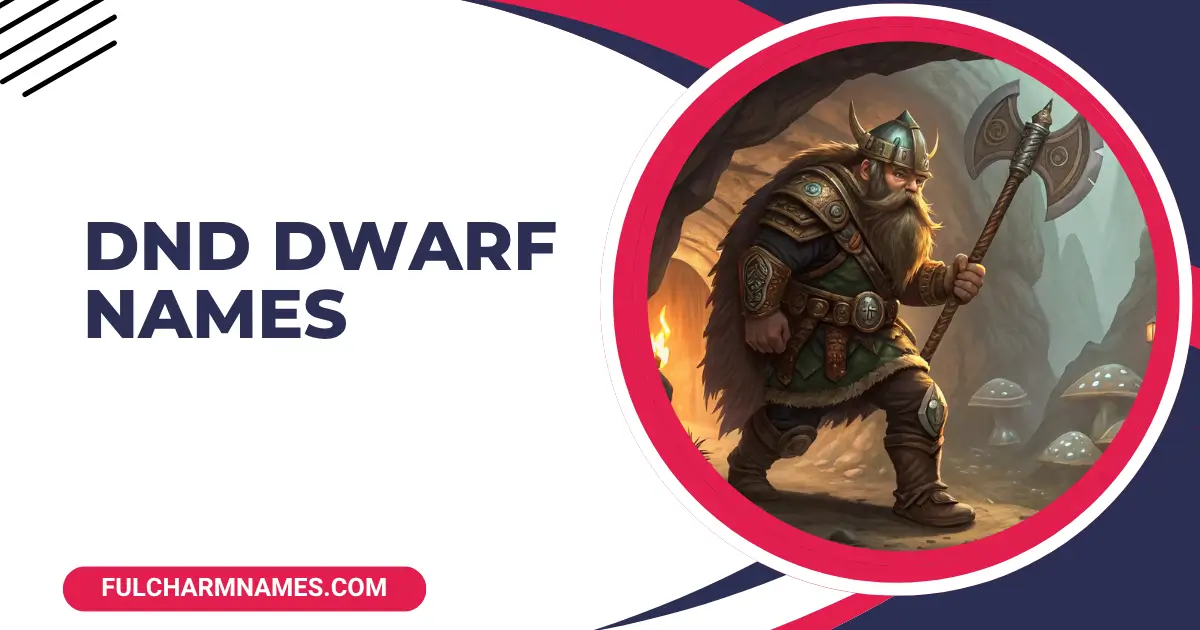 DnD Dwarf Names
