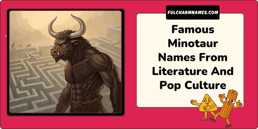 Minotaur Names: Creative Ideas For Every Personality & Story 6 Famous Minotaur Names From Literature And Pop Culture