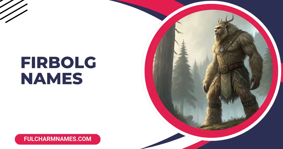 300+ Strong Firbolg Names For Brave and Bold Characters