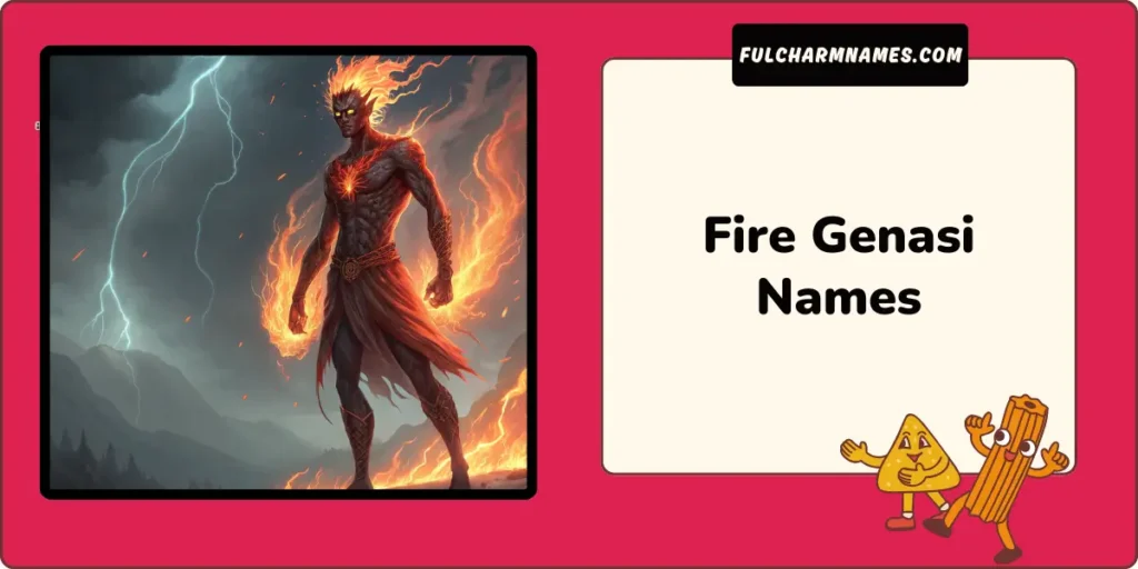 300+ Epic Genasi Names For Creative & Powerful Characters 8 Fire Genasi Names