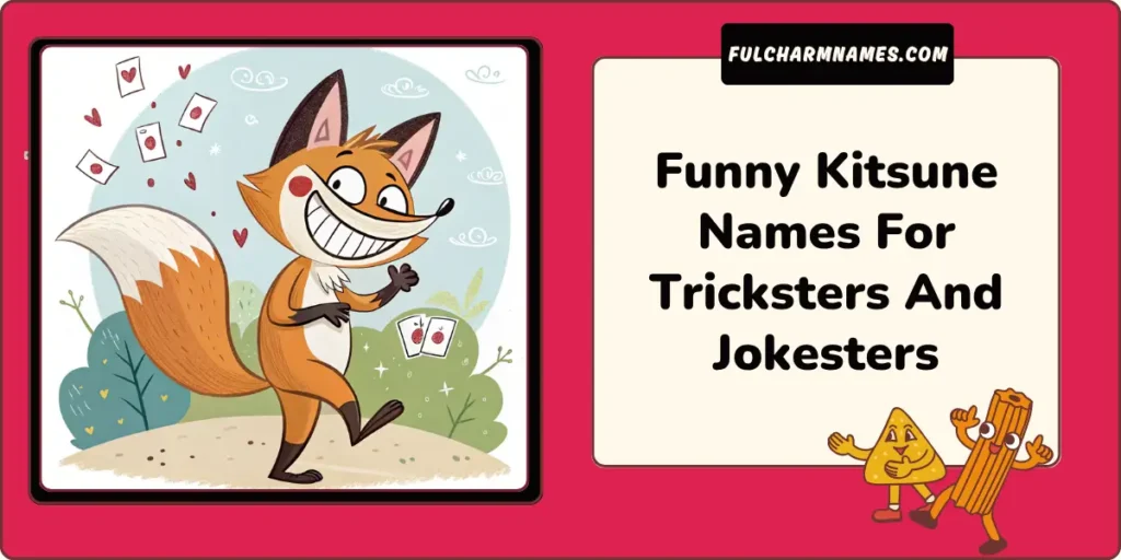 550+ Kitsune Names Soft Fierce Rare Dreamy Cool Ideas Today 4 Funny Kitsune Names For Tricksters And Jokesters