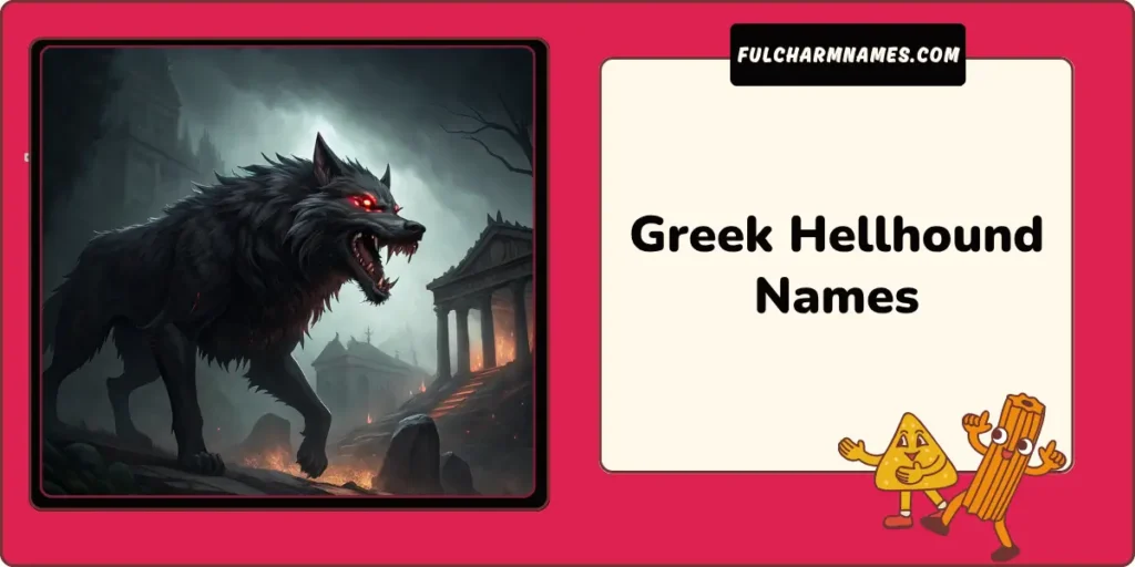 Greek Hellhound Names