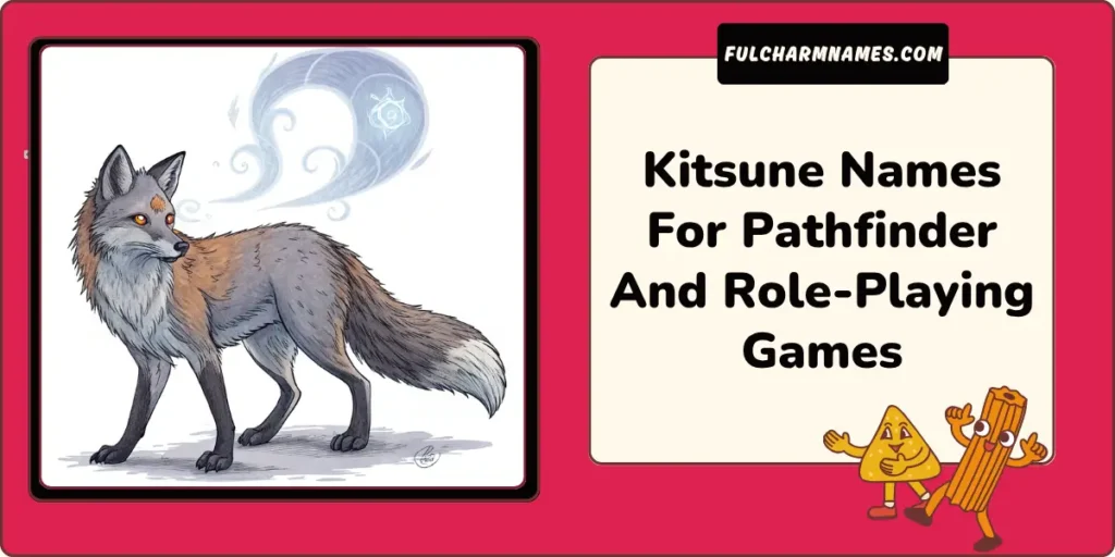550+ Kitsune Names Soft Fierce Rare Dreamy Cool Ideas Today 8 Kitsune Names For Pathfinder And Role-Playing Games