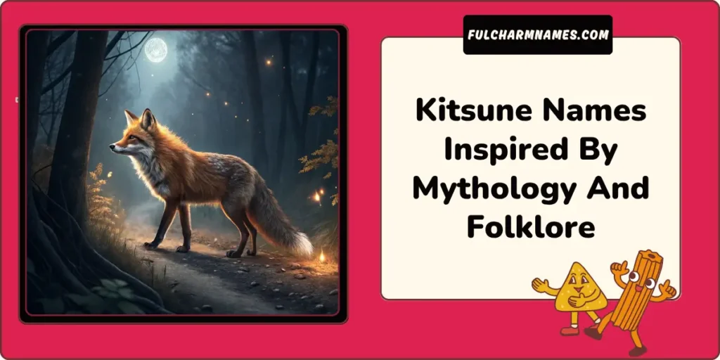 550+ Kitsune Names Soft Fierce Rare Dreamy Cool Ideas Today 6 Kitsune Names Inspired By Mythology And Folklore