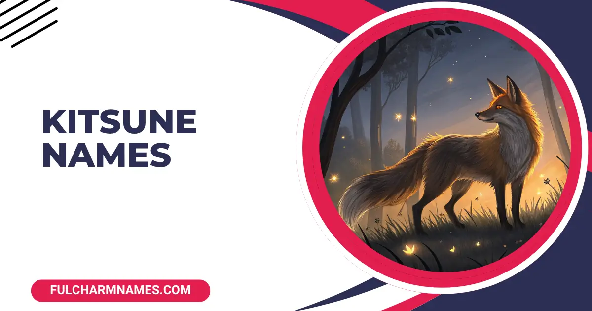 Kitsune Names
