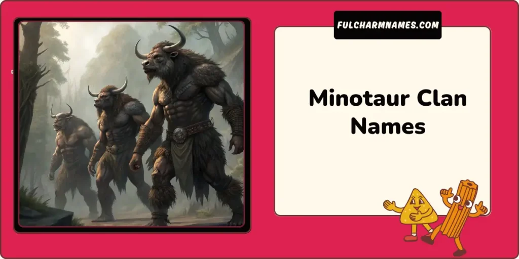 Minotaur Names: Creative Ideas For Every Personality & Story 11 Minotaur Clan Names