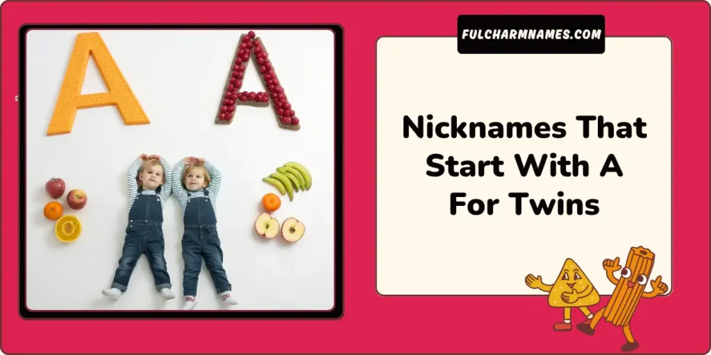 Nicknames That Start With A That Are Totally Mind-Blowing 10 Nicknames That Start With A For Twins