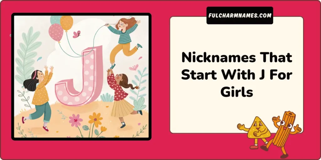 Nicknames That Start With J For Girls