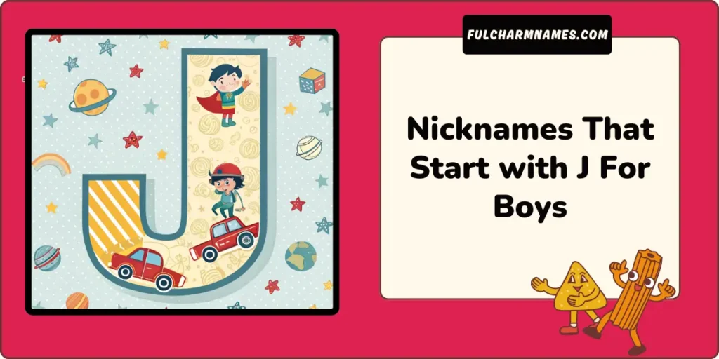 Nicknames That Start with J For Boys