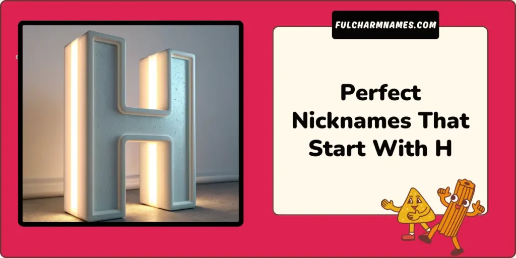 Top Nicknames That Start With H – Unique, Cool & Cute Ideas 14 Perfect Nicknames That Start With H