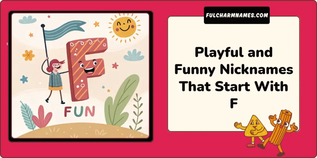 300+ Fresh F Nicknames That Reflect Personality And Style 9 Playful and Funny Nicknames That Start With F