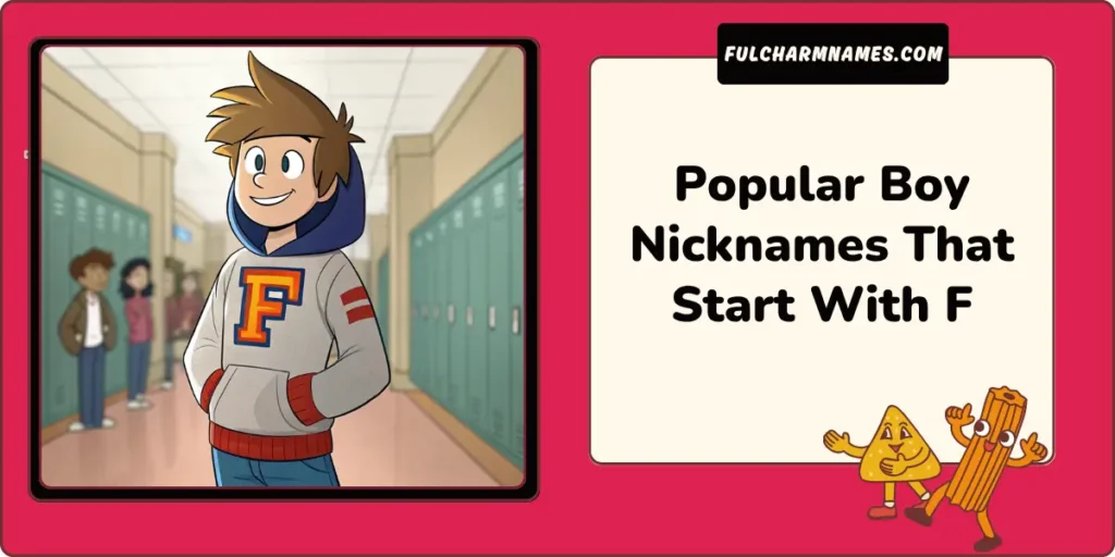 300+ Fresh F Nicknames That Reflect Personality And Style 3 Popular Boy Nicknames That Start With F