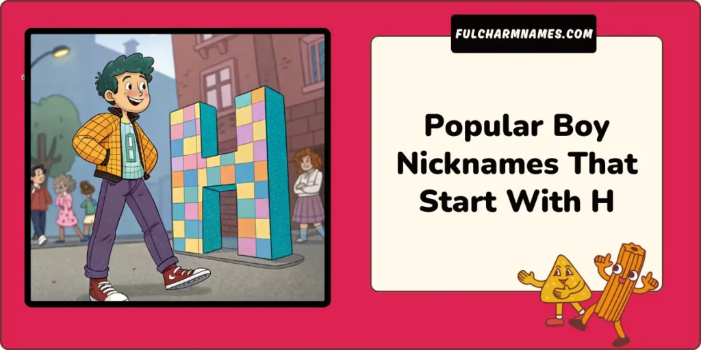 Top Nicknames That Start With H – Unique, Cool & Cute Ideas 12 Popular Boy Nicknames That Start With H