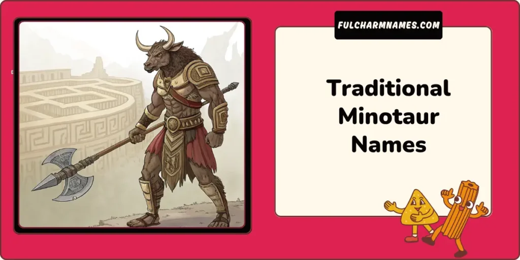 Minotaur Names: Creative Ideas For Every Personality & Story 5 Traditional Minotaur Names