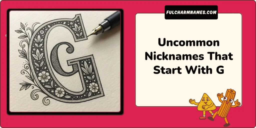 Cool Nicknames That Start With G You’ll Want To Steal Now 7 Uncommon Nicknames That Start With G