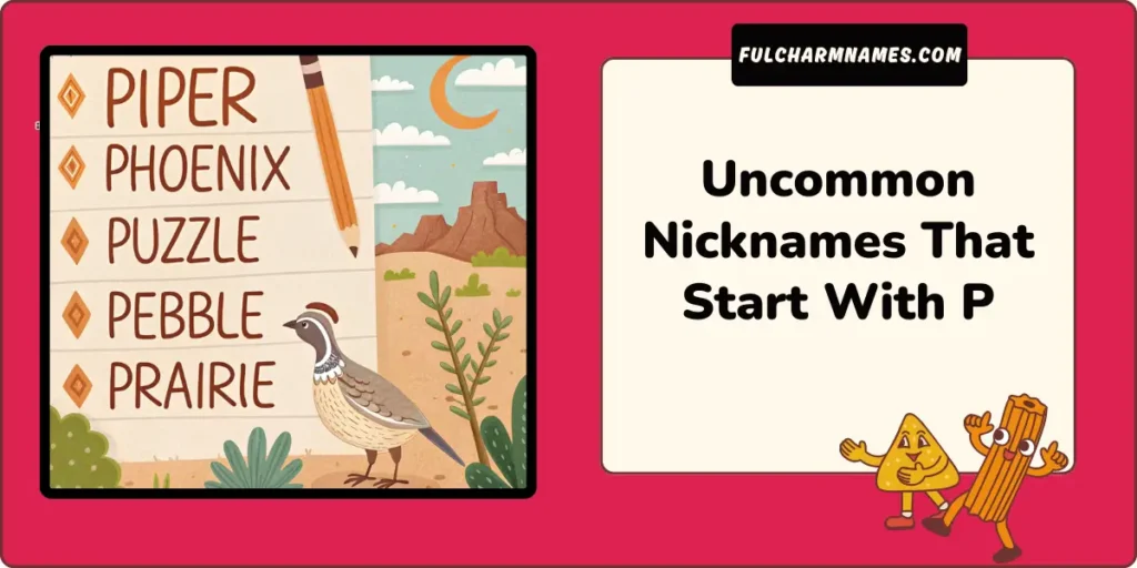Passionate Nicknames That Start With P You Will Love 19 Uncommon Nicknames That Start With P