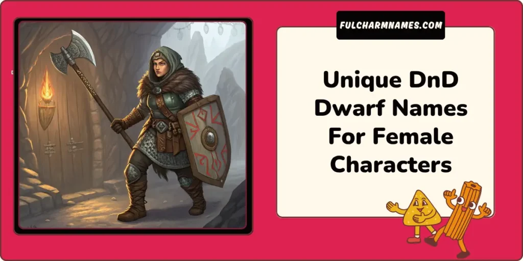 DnD Dwarf Names With Axes Ale Attitude And Clan Honor 8 Unique DnD Dwarf Names For Female Characters
