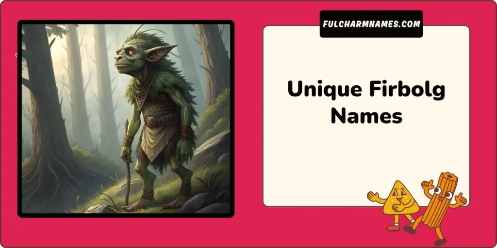 300+ Strong Firbolg Names For Brave and Bold Characters 11 Unique Firbolg Names