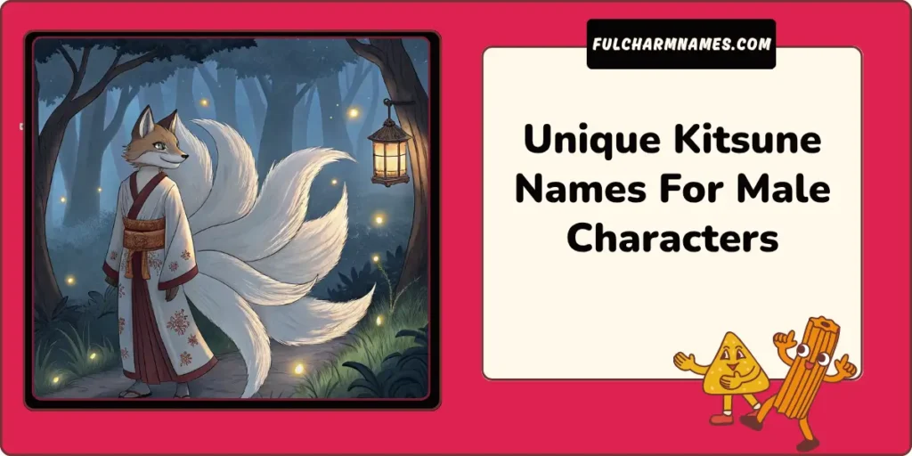 550+ Kitsune Names Soft Fierce Rare Dreamy Cool Ideas Today 7 Unique Kitsune Names For Male Characters