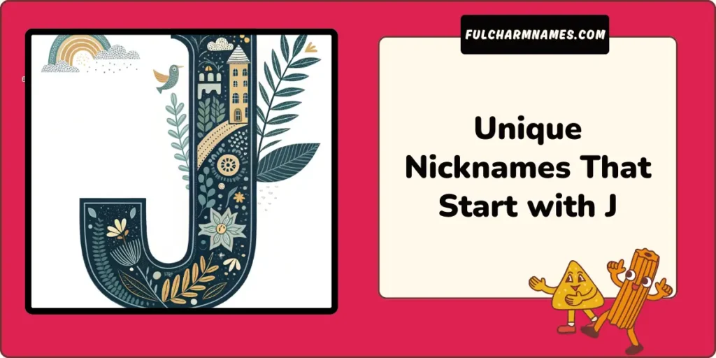Unique Nicknames That Start with J 