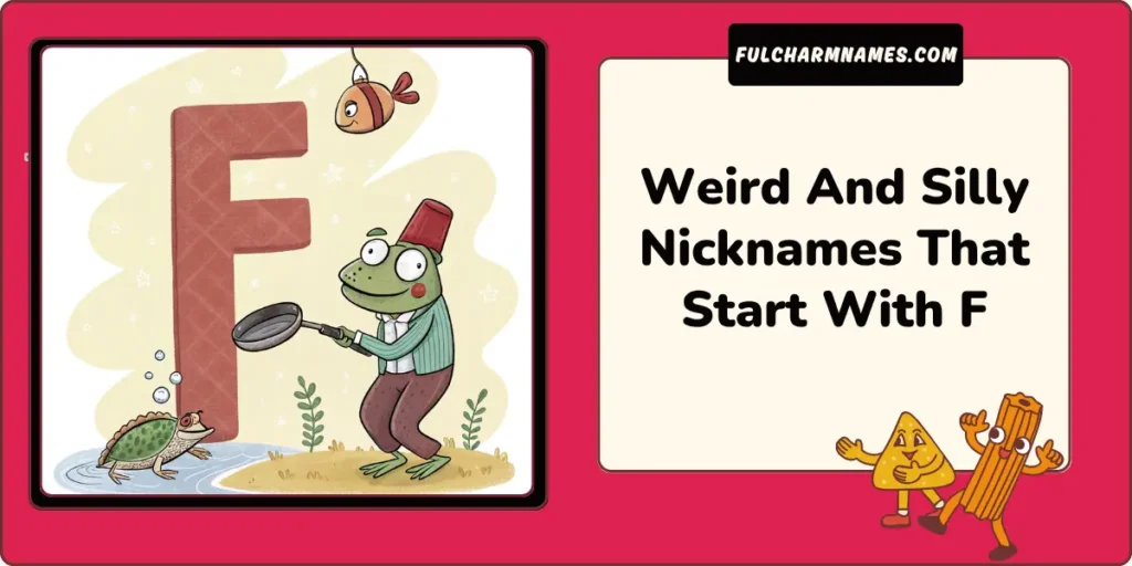 300+ Fresh F Nicknames That Reflect Personality And Style 10 Weird And Silly Nicknames That Start With F