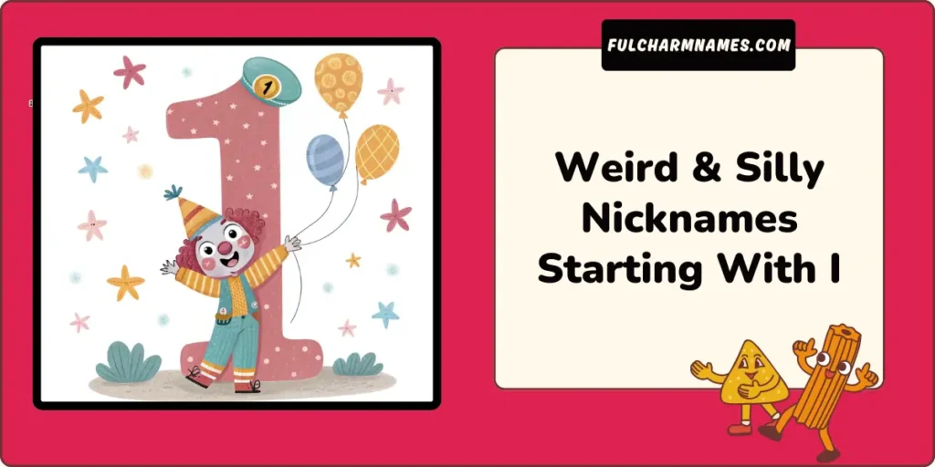 Weird & Silly Nicknames Starting With I