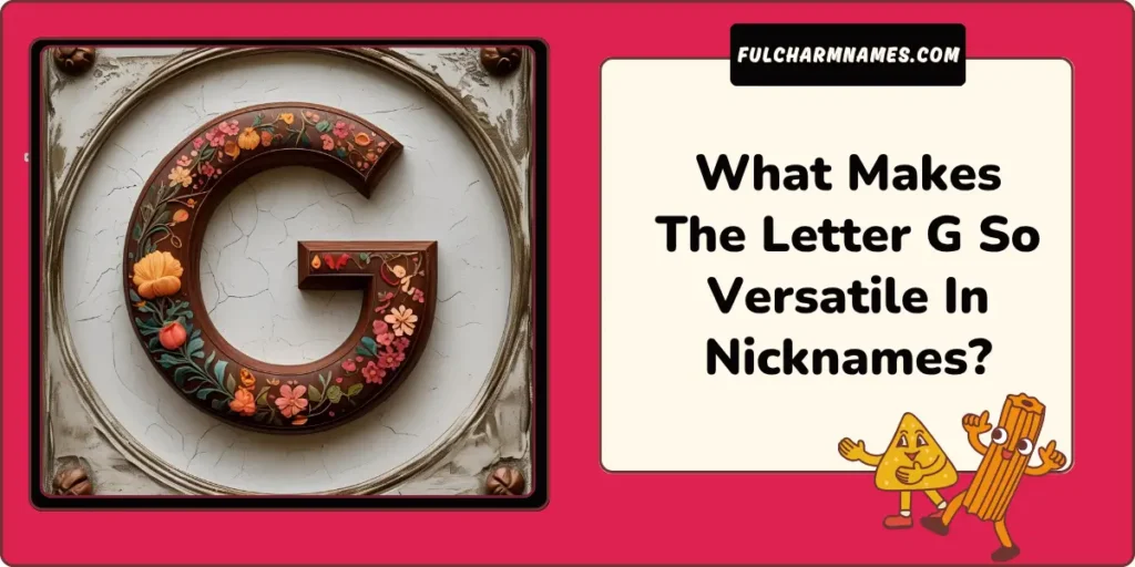 Cool Nicknames That Start With G You’ll Want To Steal Now 2 What Makes The Letter G So Versatile In Nicknames