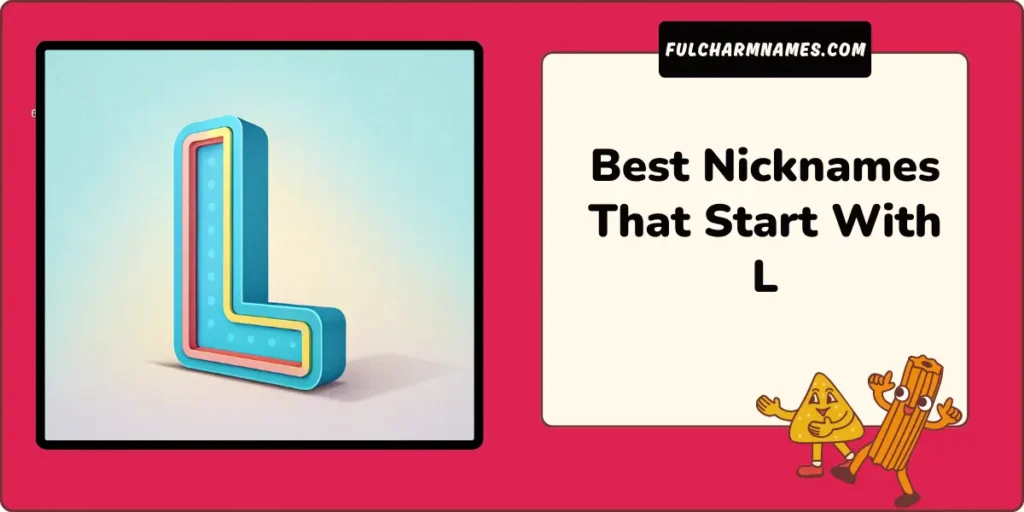 Best Nicknames That Start With L 