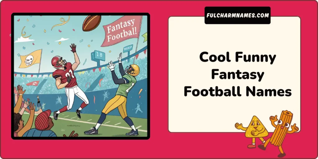 Cool Funny Fantasy Football Names