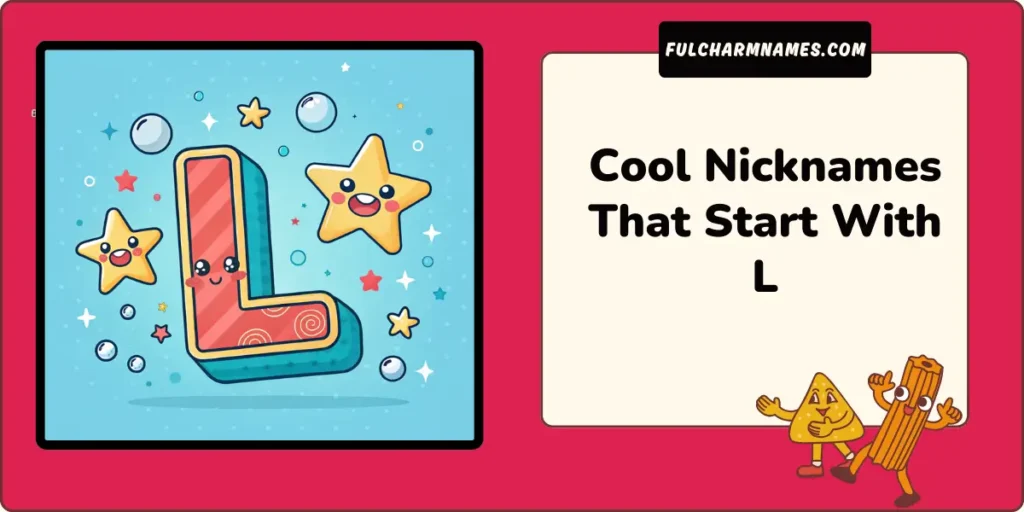 Cool Nicknames That Start With L 