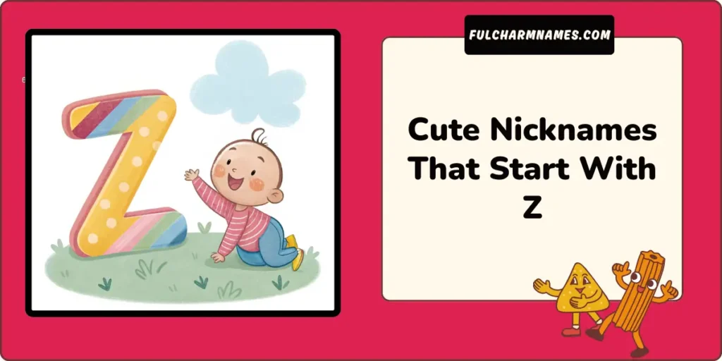 Cute Nicknames That Start With Z 