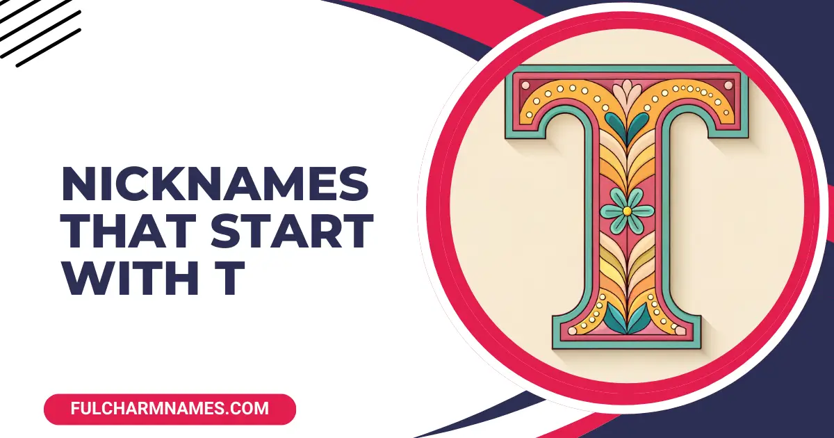 Nicknames That Start With T