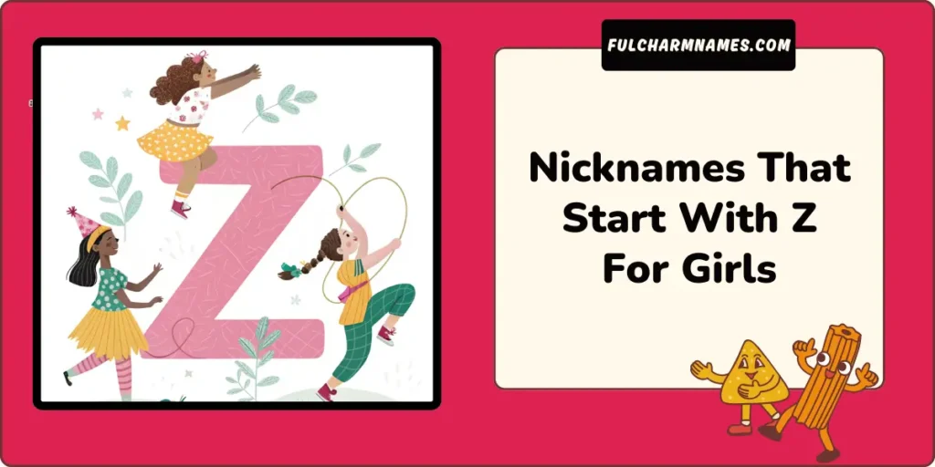 Nicknames That Start With Z For Girls 
