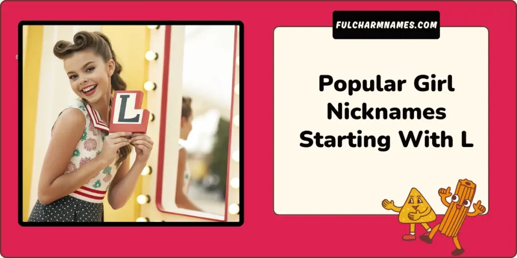 Popular Girl Nicknames Starting With L