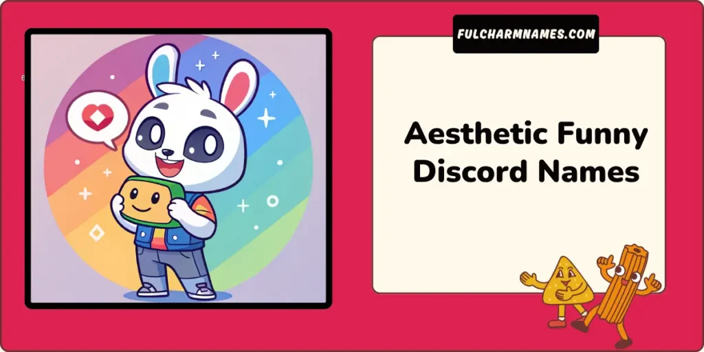 Aesthetic Funny Discord Names