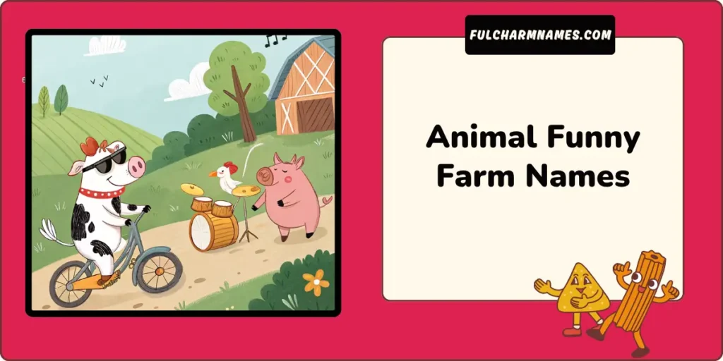 Animal Funny Farm Names