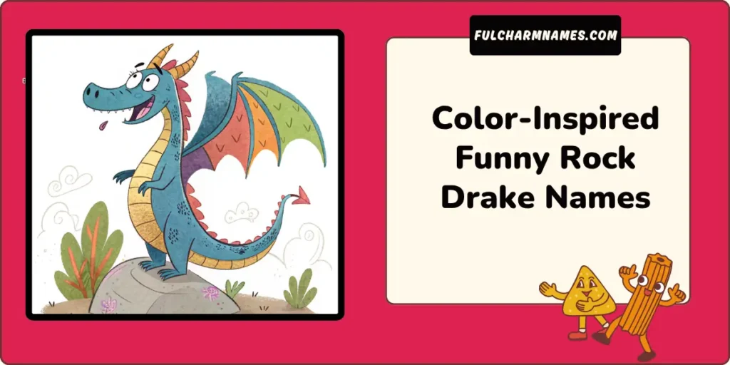Color-Inspired Funny Rock Drake Names